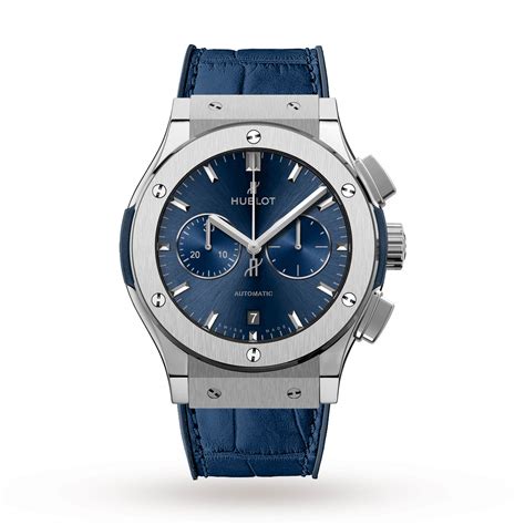 the hublot classic fusion chronographic titanium watch|hublot classic fusion women's.